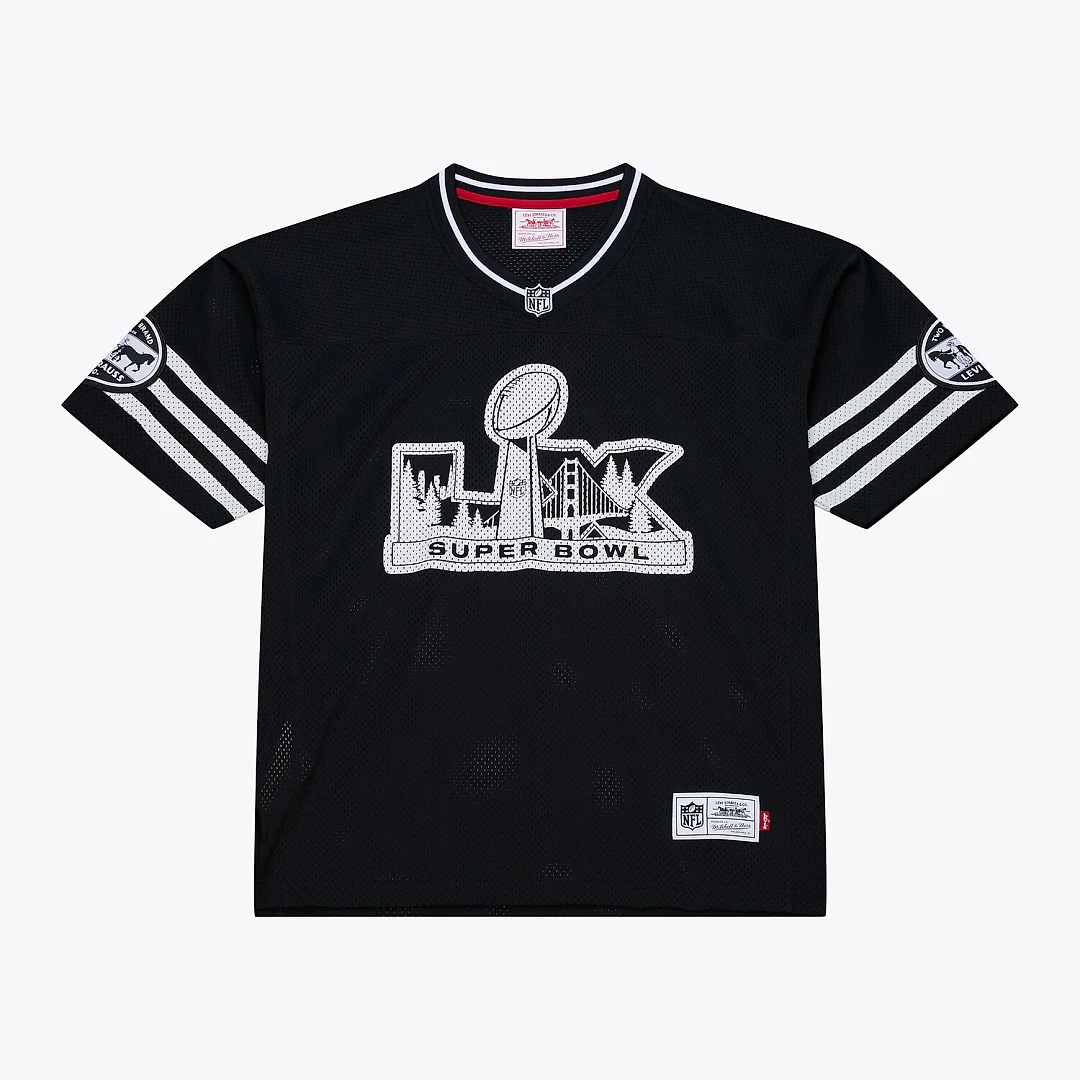 Zennovawear Super Bowl LX x Levi's Unisex Legacy Jersey - Black