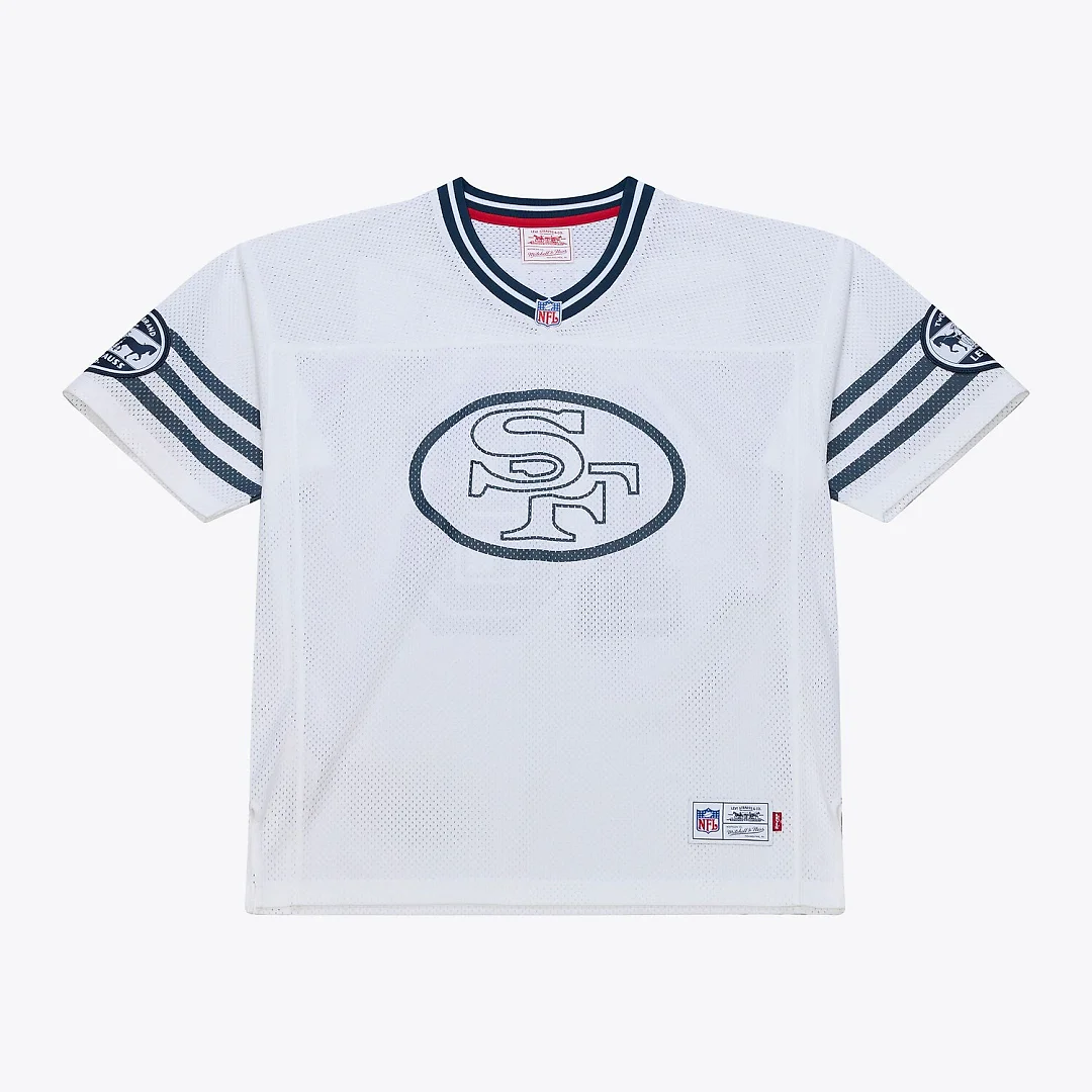 Zennovawear Joe Montana San Francisco 49ers x Levi's Unisex Legacy Jersey - White