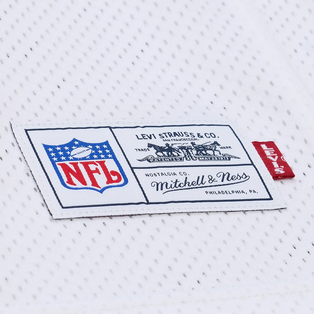 Zennovawear Joe Montana San Francisco 49ers x Levi's Unisex Legacy Jersey - White