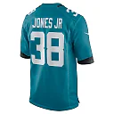 Zennovawear Velus Jones Jr. 38 Jacksonville Jaguars Team Game Men Jersey - Teal