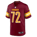 Zennovawear Viliami Fehoko Jr. 72 Washington Commanders Team Game Men Jersey - Burgundy