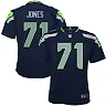 Zennovawear Walter Jones 71 Seattle Seahawks YOUTH Retired Game Jersey - Navy Blue