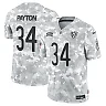 Zennovawear Walter Payton 34 Chicago Bears 2024 Salute to Service Retired Player Limited Men Jersey - Arctic Camo