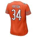 Zennovawear Walter Payton 34 Chicago Bears Women Retired Jersey - Orange