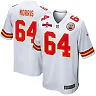 Zennovawear Wanya Morris 64 Kansas City Chiefs AFC Champions Patch Game Men Jersey - White