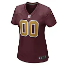 Zennovawear Washington Football Team Women Alternate Custom Jersey - Burgundy