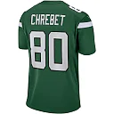 Zennovawear Wayne Chrebet 80 New York Jets Men Game Retired Jersey - Gotham Green