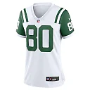 Zennovawear Wayne Chrebet 80 New York Jets Women's Classic Alternate Retired Player Game Jersey - White
