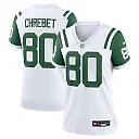Zennovawear Wayne Chrebet 80 New York Jets Women's Classic Alternate Retired Player Game Jersey - White