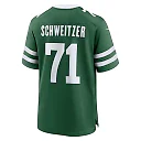 Zennovawear Wes Schweitzer 71 New York Jets Team Game Men Jersey - Legacy Green