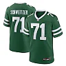 Zennovawear Wes Schweitzer 71 New York Jets Team Game Men Jersey - Legacy Green