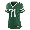 Zennovawear Wes Schweitzer 71 New York Jets Women's Team Game Jersey - Legacy Green