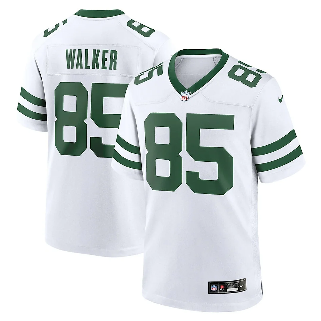 Zennovawear Wesley Walker 85 New York Jets Game Jersey Retired Player - Men, White