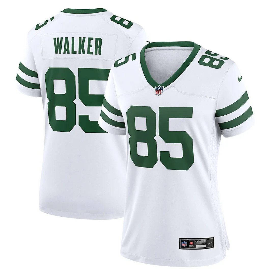 Zennovawear Wesley Walker 85 New York Jets Game Jersey Retired Player - Women, White