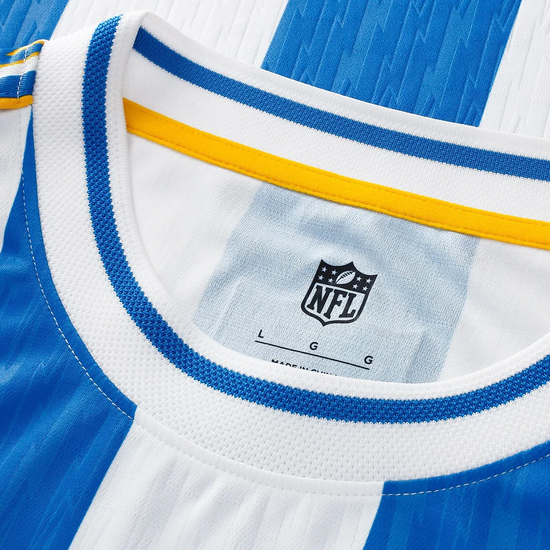 Zennovawear Los Angeles Chargers Youth Football x Football Fan Top - Blue/White