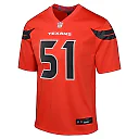 Zennovawear Will Anderson Jr. 51 Houston Texans Youth Alternate Game Jersey - Red