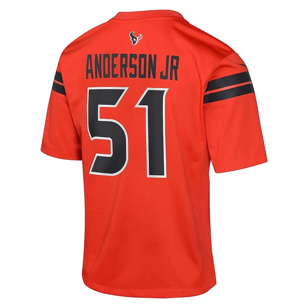 Zennovawear Will Anderson Jr. 51 Houston Texans Youth Alternate Game Jersey - Red