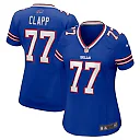 Zennovawear Will Clapp 77 Buffalo Bills Women's Game Jersey - Royal