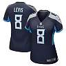 Zennovawear Will Levis 8 Tennessee Titans Women's Game Jersey - Navy