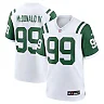 Zennovawear Will McDonald IV 99 New York Jets Classic Alternate Game Men Jersey - White