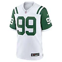 Zennovawear Will McDonald IV 99 New York Jets Classic Alternate Game Men Jersey - White