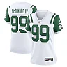 Zennovawear Will McDonald IV 99 New York Jets Women's Classic Alternate Retired Player Game Jersey - White