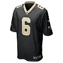 Zennovawear Willie Gay 6 New Orleans Saints Game Men Jersey - Black