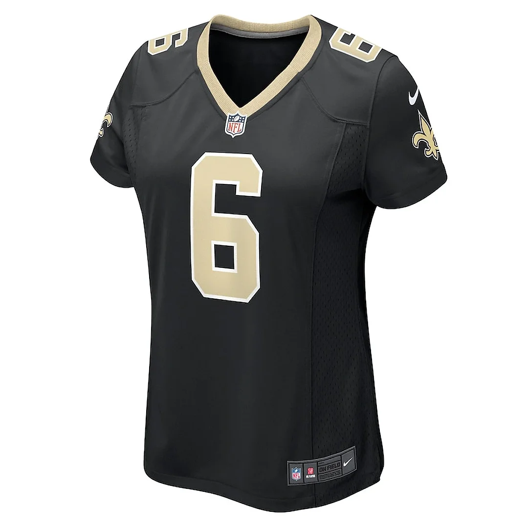 Zennovawear Willie Gay 6 New Orleans Saints Women's Game Jersey - Black