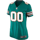 Zennovawear Women's Aqua Miami Dolphins Alternate Custom Game Jersey