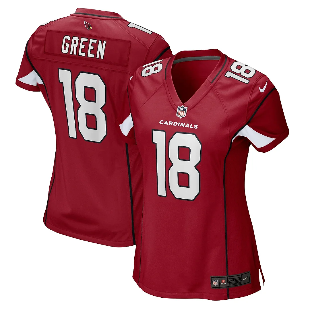 Zennovawear Women's Arizona Cardinals A.J. Green Cardinal Game Jersey
