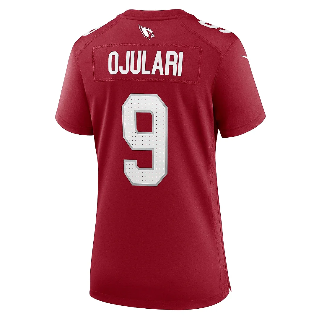 Zennovawear Women's Arizona Cardinals BJ Ojulari Cardinal Team Game Jersey