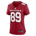 Zennovawear Women's Arizona Cardinals Blake Whiteheart Cardinal Team Game Jersey