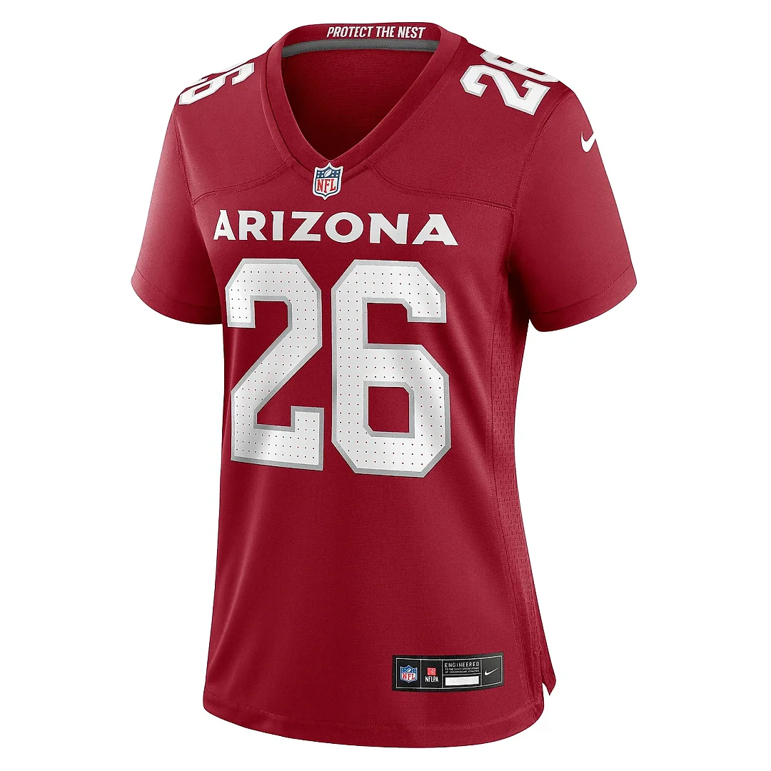 Zennovawear Women's Arizona Cardinals Bobby Price Cardinal Team Game Jersey