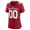 Zennovawear Women's Arizona Cardinals Cardinal Custom Game Jersey