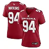 Zennovawear Women's Arizona Cardinals Carlos Watkins Cardinal Game Player Jersey