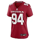 Zennovawear Women's Arizona Cardinals Carlos Watkins Cardinal Game Player Jersey