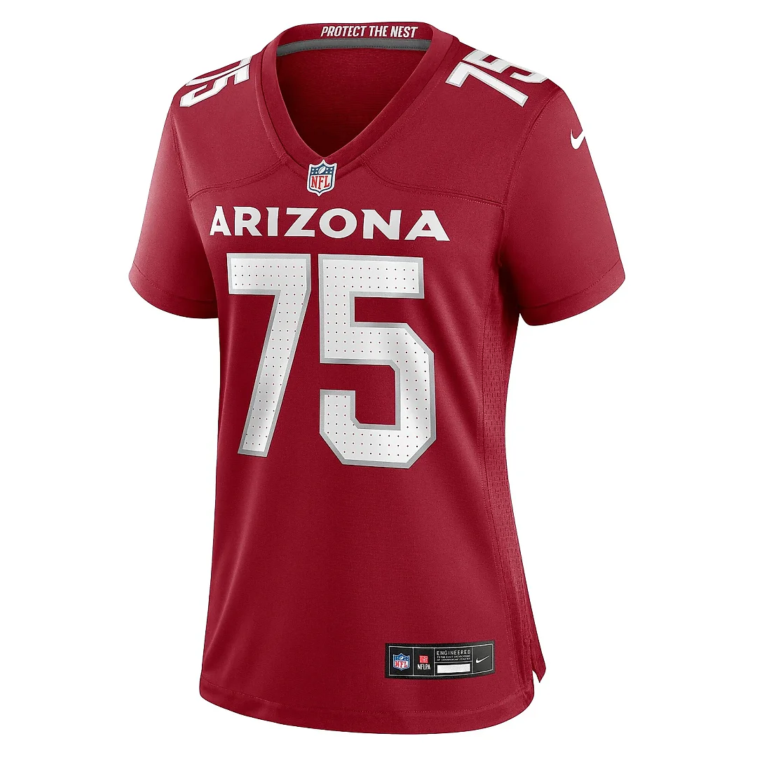 Zennovawear Women's Arizona Cardinals Christian Jones Cardinal Game Jersey