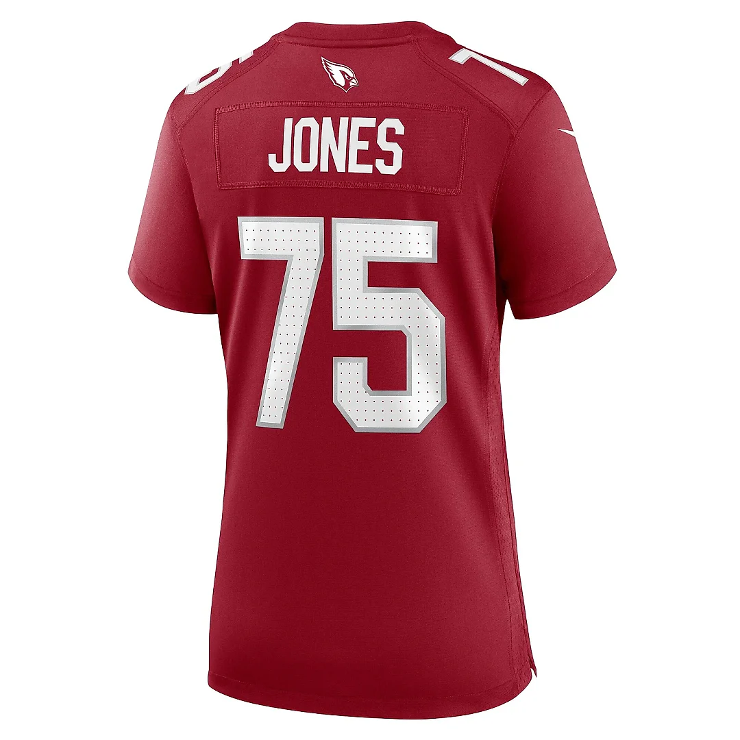 Zennovawear Women's Arizona Cardinals Christian Jones Cardinal Game Jersey