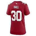Zennovawear Women's Arizona Cardinals Darren Hall Cardinal Game Jersey