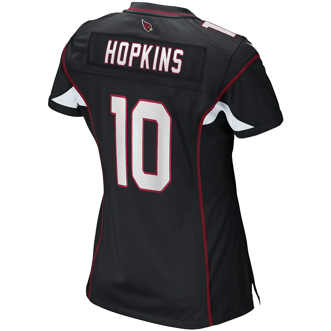Zennovawear Women's Arizona Cardinals DeAndre Hopkins Black Game Jersey