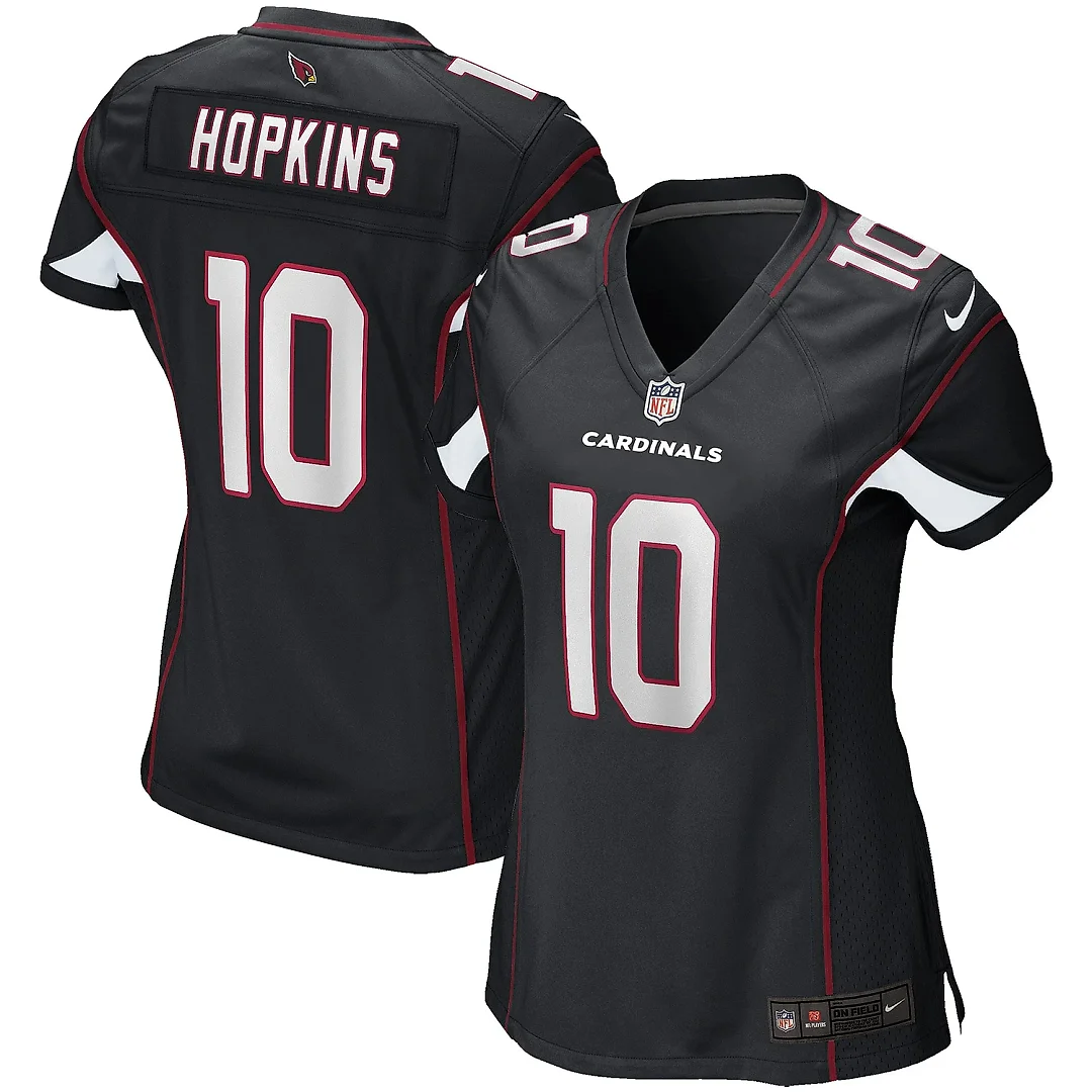 Zennovawear Women's Arizona Cardinals DeAndre Hopkins Black Game Jersey