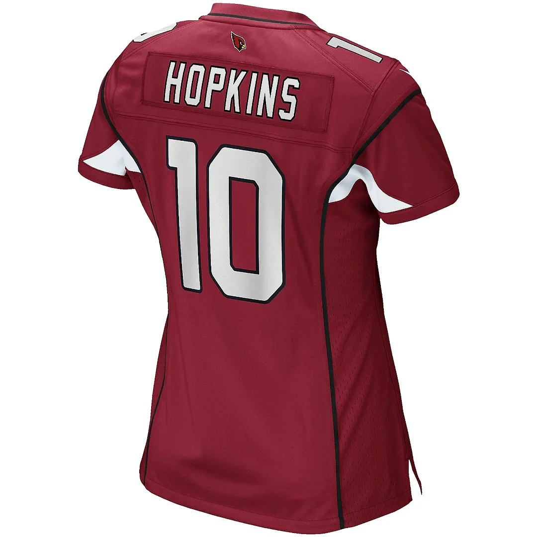 Zennovawear Women's Arizona Cardinals DeAndre Hopkins Cardinal Game Player Jersey