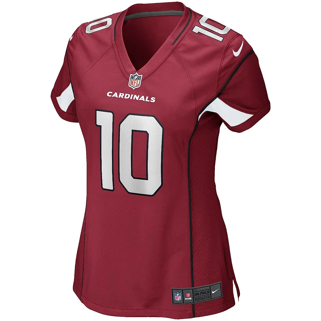 Zennovawear Women's Arizona Cardinals DeAndre Hopkins Cardinal Game Player Jersey