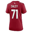 Zennovawear Women's Arizona Cardinals Dennis Daley Cardinal Women's Team Color Jersey