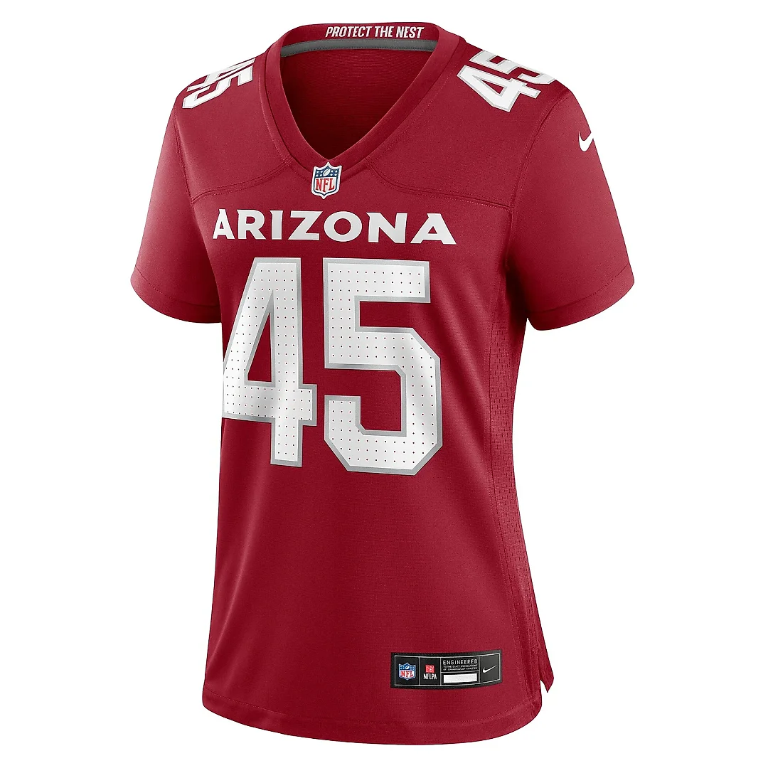 Zennovawear Women's Arizona Cardinals Dennis Gardeck Cardinal Game Jersey