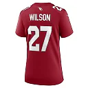 Zennovawear Women's Arizona Cardinals Divaad Wilson Cardinal Team Game Jersey