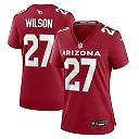 Zennovawear Women's Arizona Cardinals Divaad Wilson Cardinal Team Game Jersey