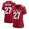 Zennovawear Women's Arizona Cardinals Divaad Wilson Cardinal Team Game Jersey