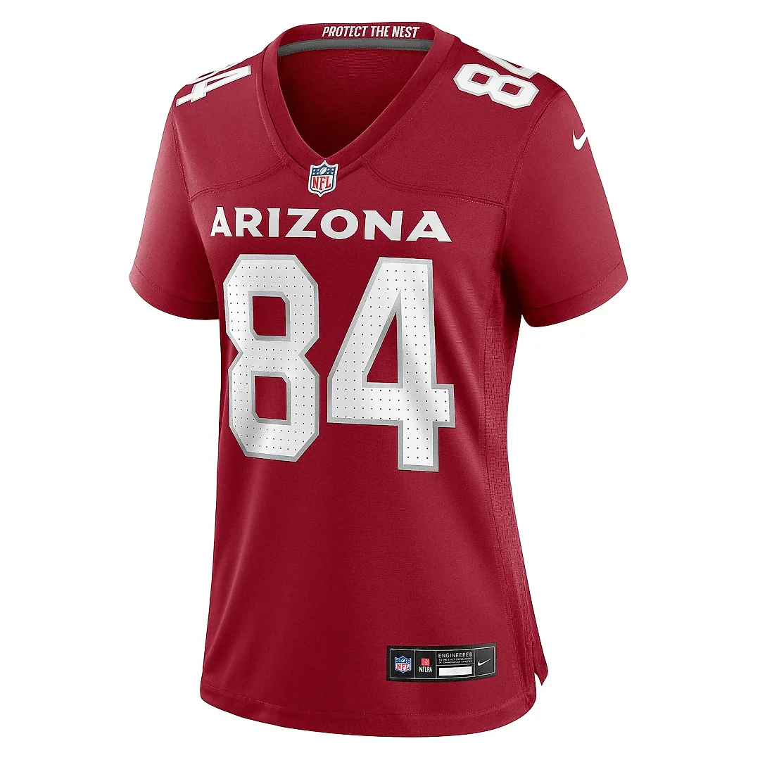 Zennovawear Women's Arizona Cardinals Elijah Higgins Cardinal Team Game Jersey
