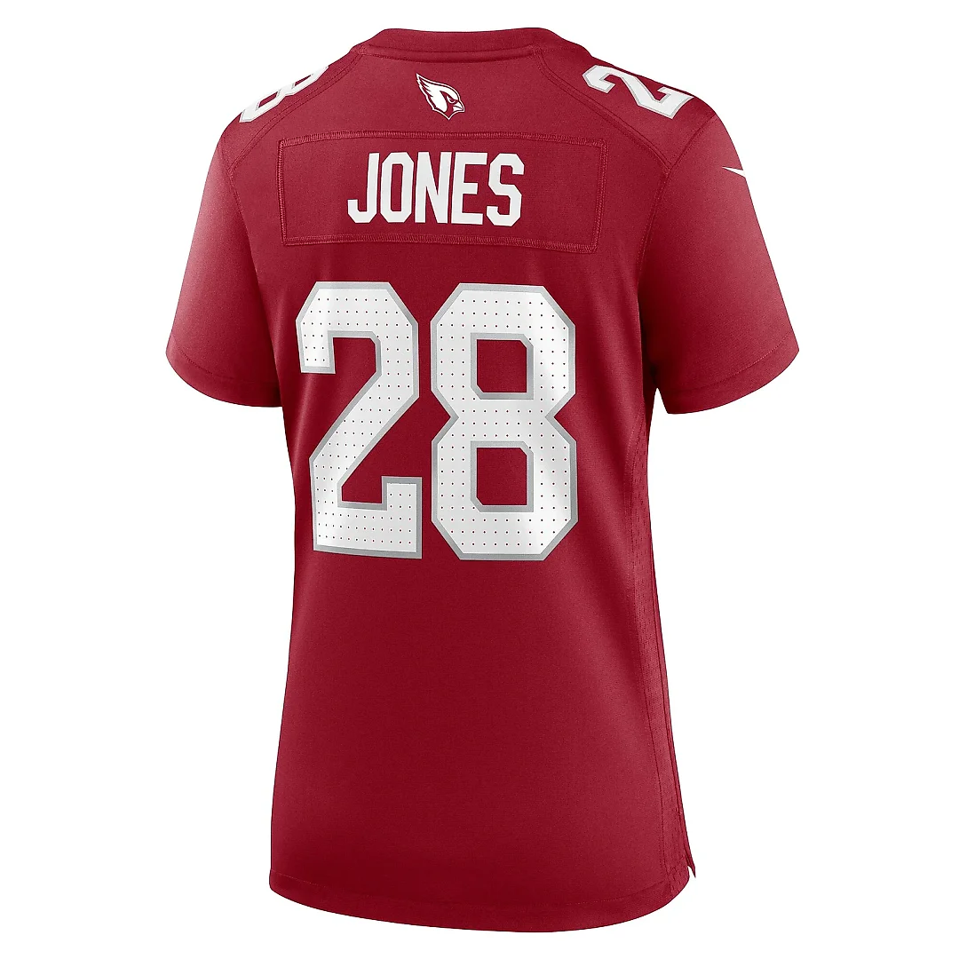 Zennovawear Women's Arizona Cardinals Elijah Jones Cardinal Game Jersey